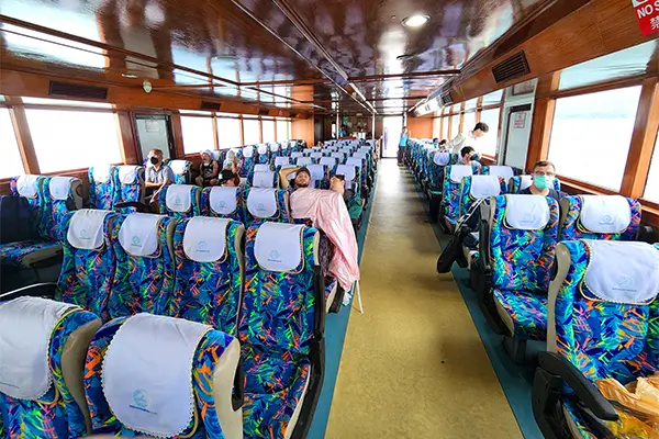 Rassada Pier to Ao Nang, Railay Ferry Standard seat